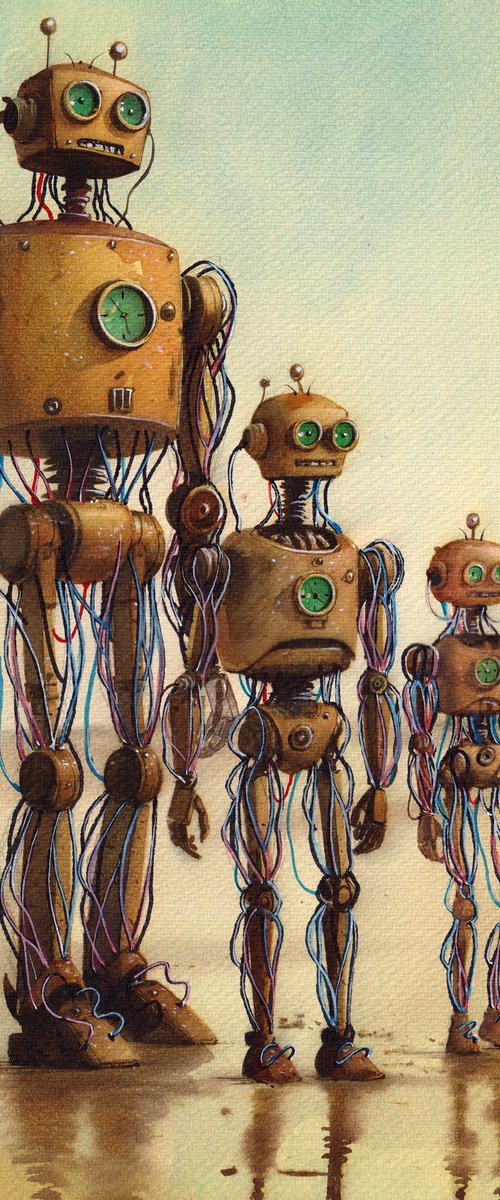 2067 - Robot Family by REME Jr.