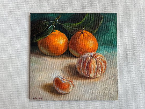 Tangerines fruit still life