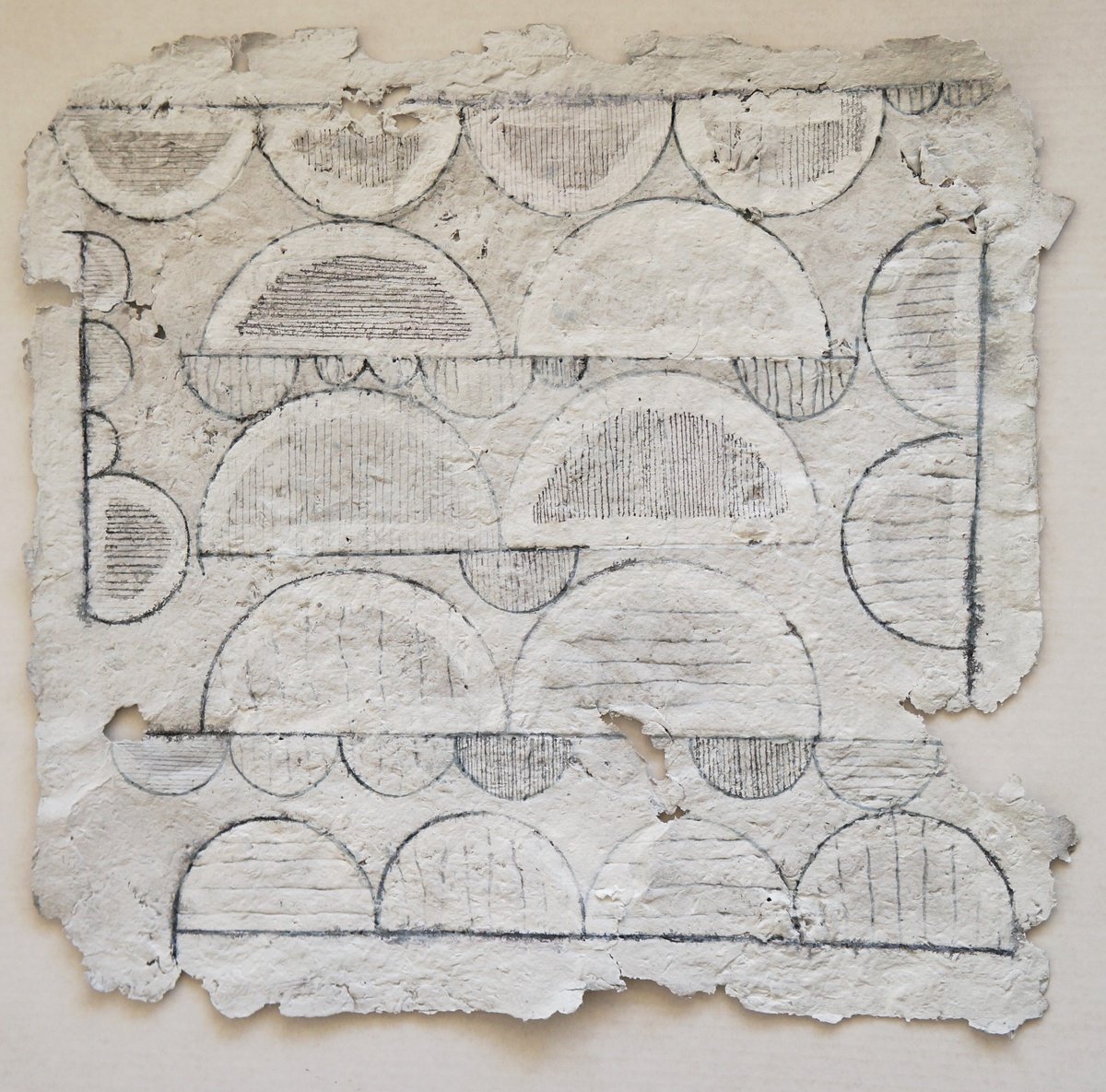 Geometric Abstract Painting By Anna Jannack, 12 X 12, Mind Shaping Xxiii, Original Artwork