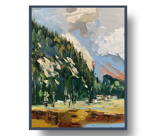 Forest. Mountain