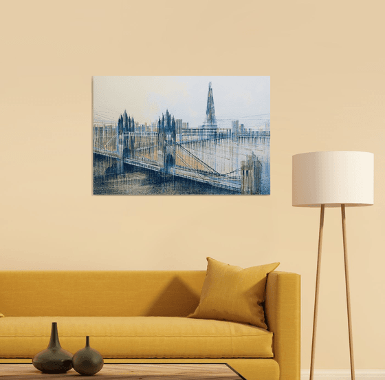 London  - Tower Bridge And The Shard In Morning Light