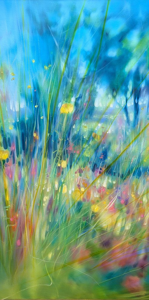 Chaos in the Meadow by Gill Bustamante