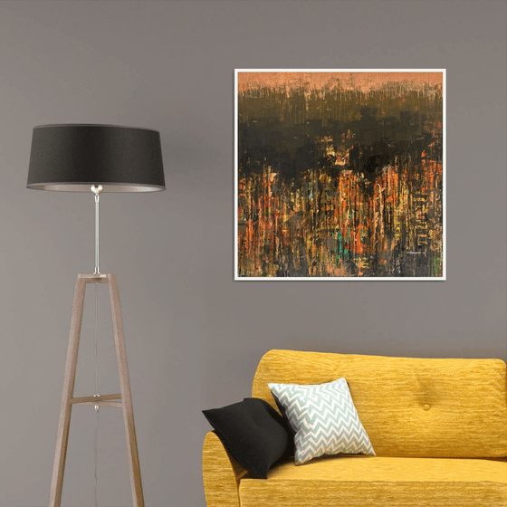 Brown Lake_36"X36"