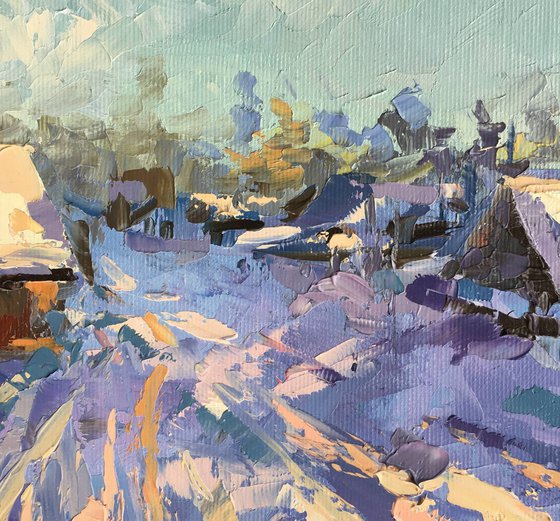 "Winter evening..."