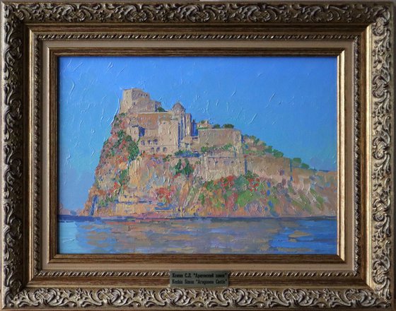 Aragonese Castle at sunset