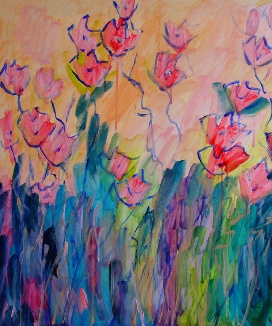 Fresh Garden Flowers