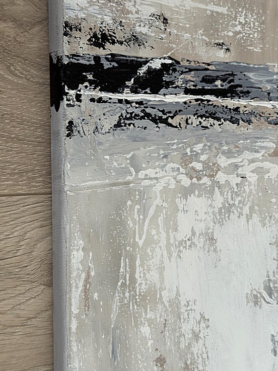 Neutral Beige Blue Large