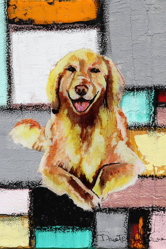 Happy dog