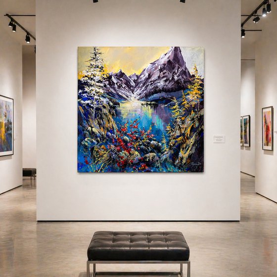 Mountainside Lake View