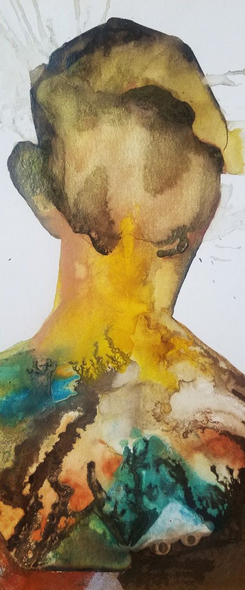 The Man without a face by Nevena Kostić
