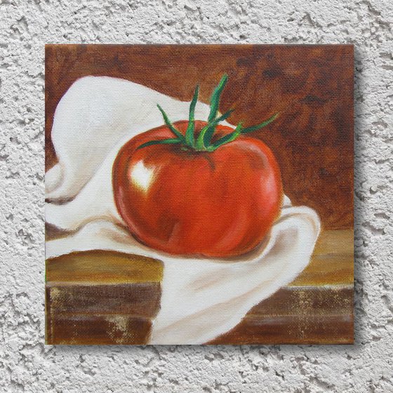 Ripe tomato 20x20cm