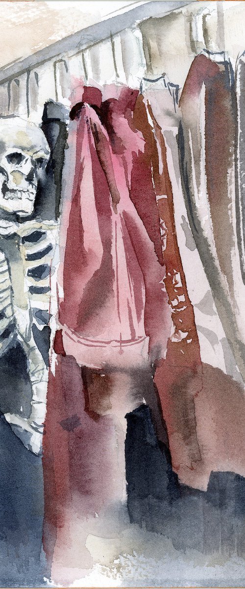 Skeleton in the Closet by Olga Tchefranov (Shefranov)