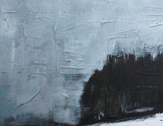 Abstract landscape - Winter wonderland