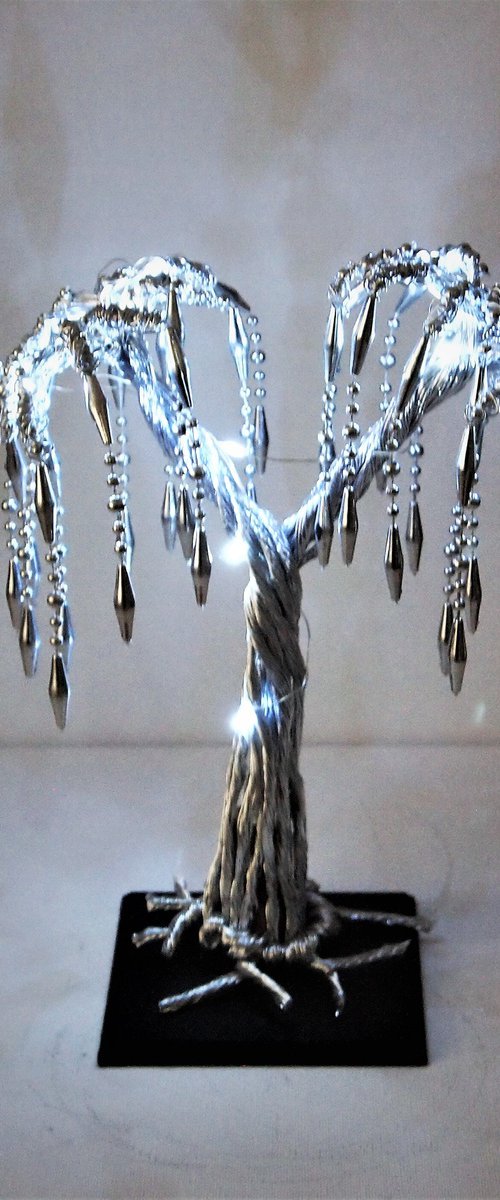 Silver Weeping Willow tree by Steph Morgan