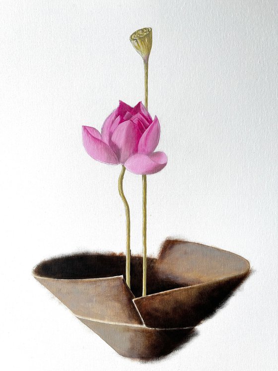 Ikebana: Lotus Flower