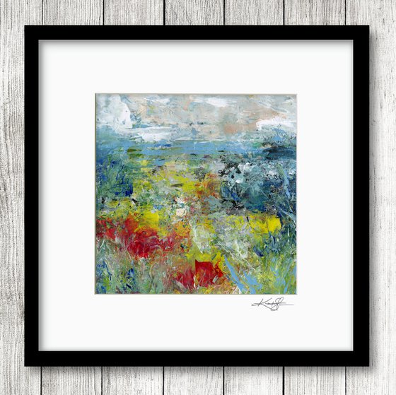 Garden Song 5 - Abstract Flower Art by Kathy Morton Stanion
