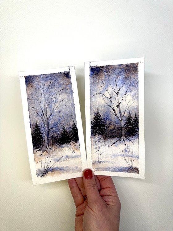 Frosty winter