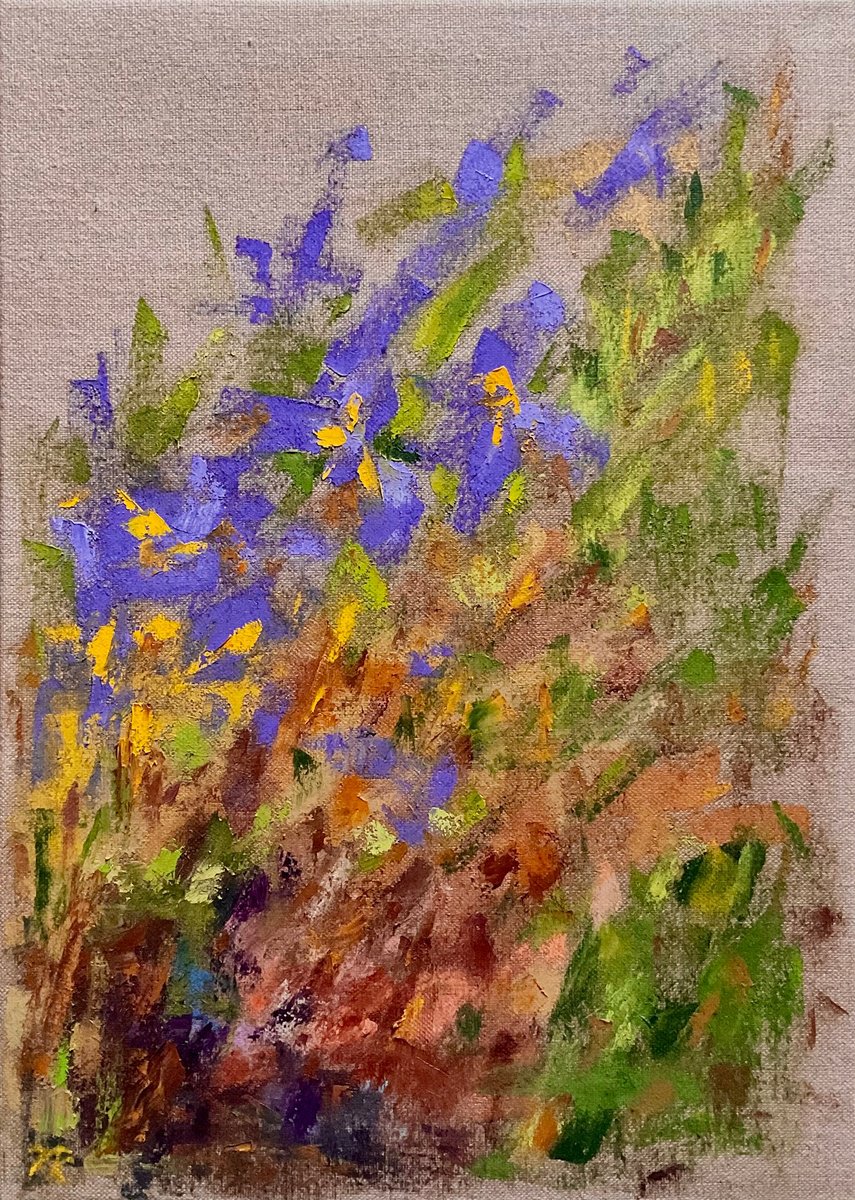 Iris By Vera Klimova, 20 X 28, Artwork For Sale On Artfinder
