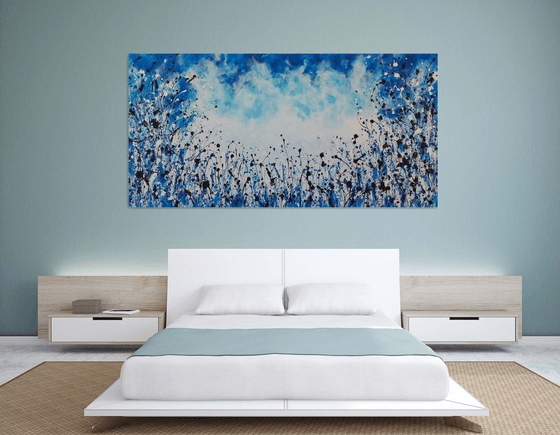 Blue Meadow by M.Y.