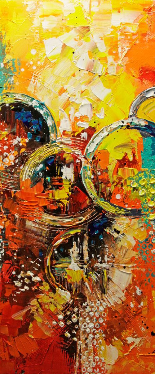 Abstract painting - Different Kind by Lana Guise