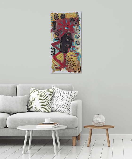 JUST LOVE 50x100cm