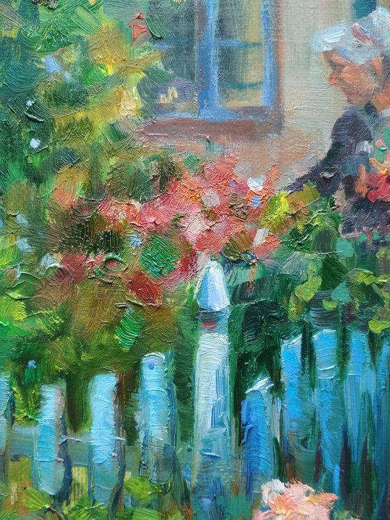 By the Cottage Gate