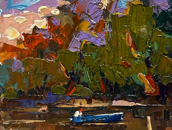 Sailing to the other shore