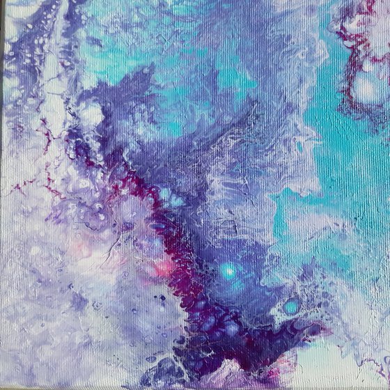 "Pink Corals" 90/65 original abstract painting, office art, home decor, gift idea, modern art, underwater, coral reef, relaxation, dream