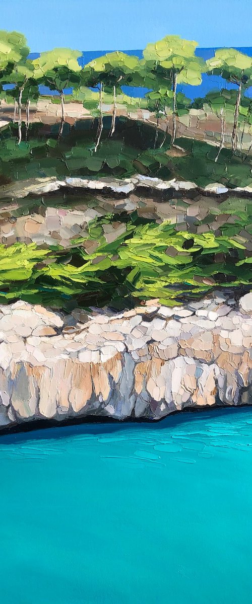 Pearls of Mallorca. Caló des Moro by Ulyana Korol