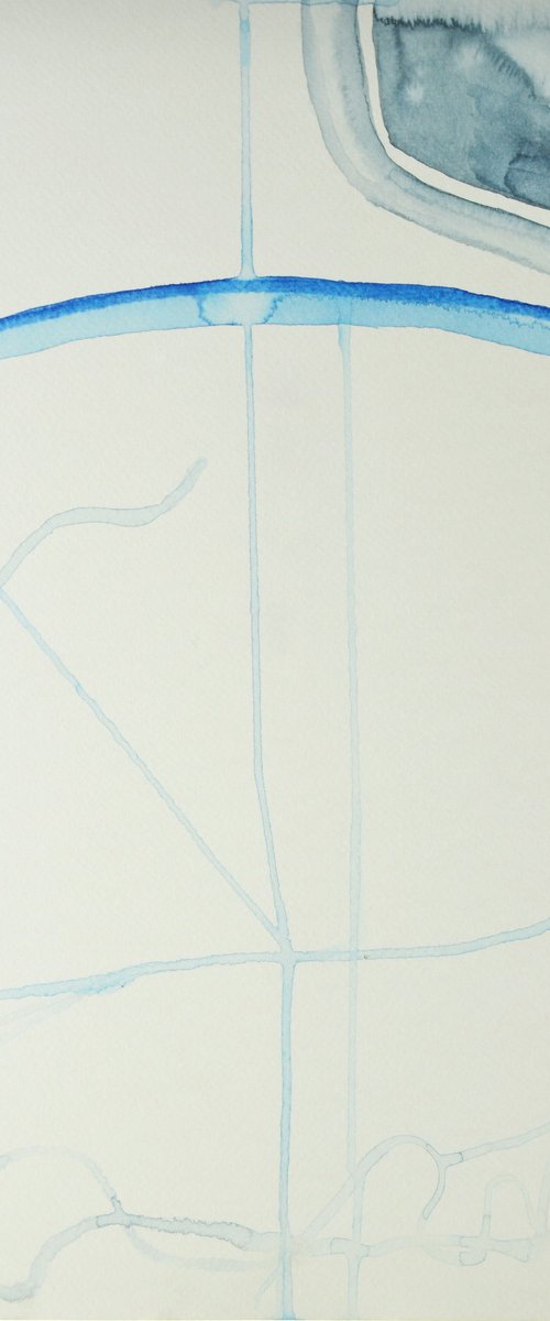 Snake at watercress fountain VIII by Francisco Garcia Oria