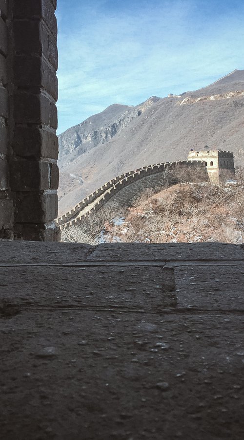 GLIMPSE OF GREAT WALL by Fabio Accorrà