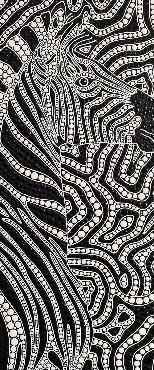 Zebra 6 by Oxana Lazari