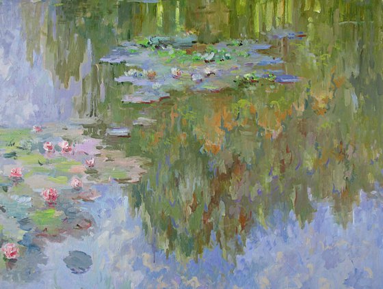 Water Lilies in the Lake