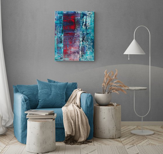 55x70 cm | 21.5x27.5″ Original abstract painting Canvas oil artwork Modern art