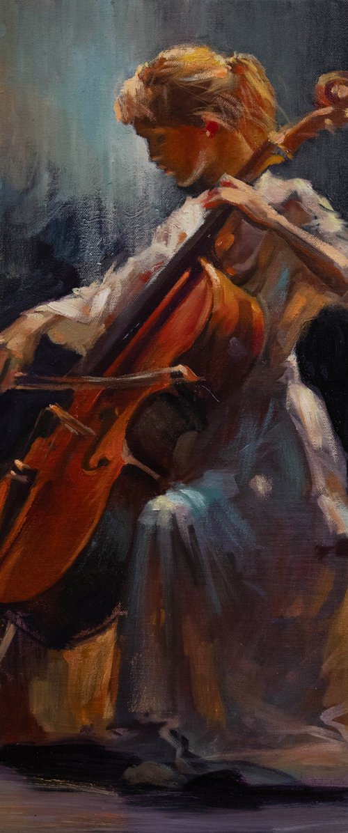 Alone Upon the Stage by Sergei Yatsenko