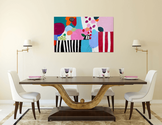 Dynamic Abstract painting