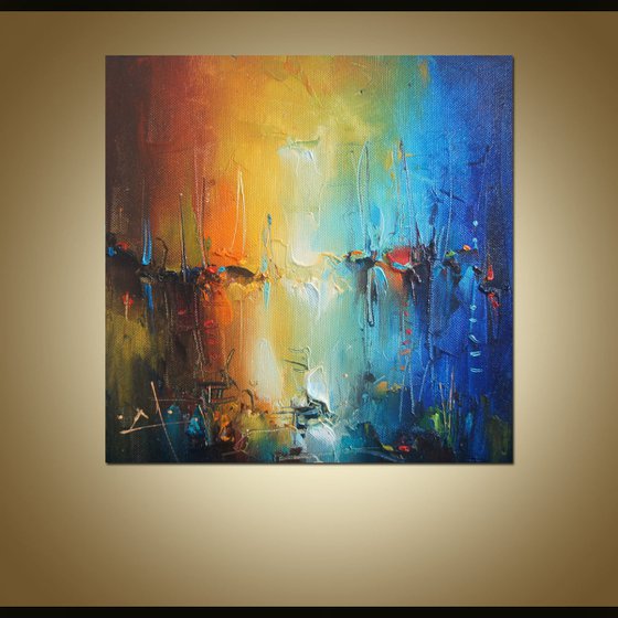 "Colors" Abstract oil Painting