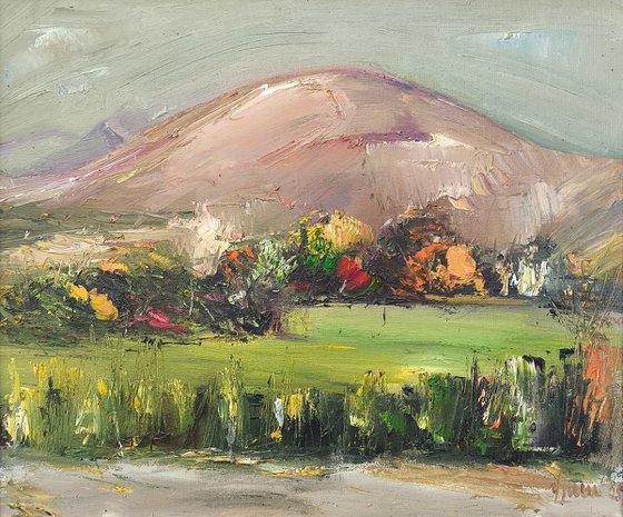 Autumn at the Foot of the Hills