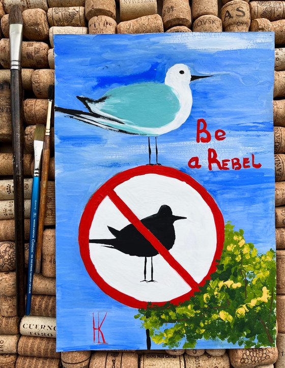 Seagull  Painting