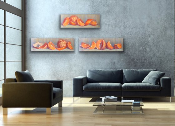 Three Metres of Tangerines, Triptych