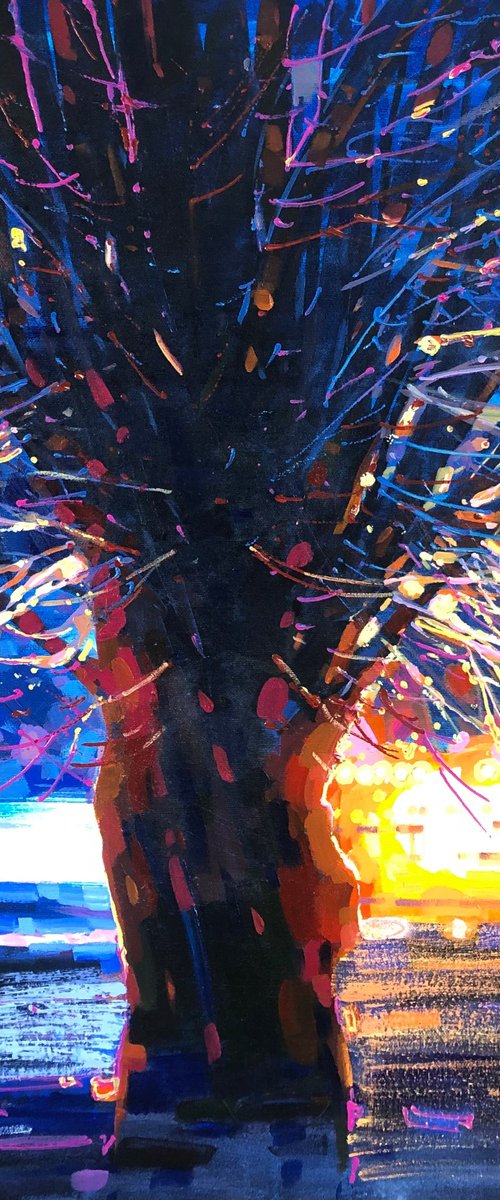 Date in a cafe by Sergey  Kachin