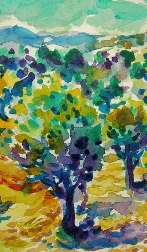 Summer orchard by Maja Grecic