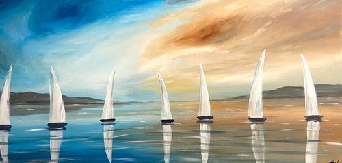 Sailing Regattas by Aisha Haider