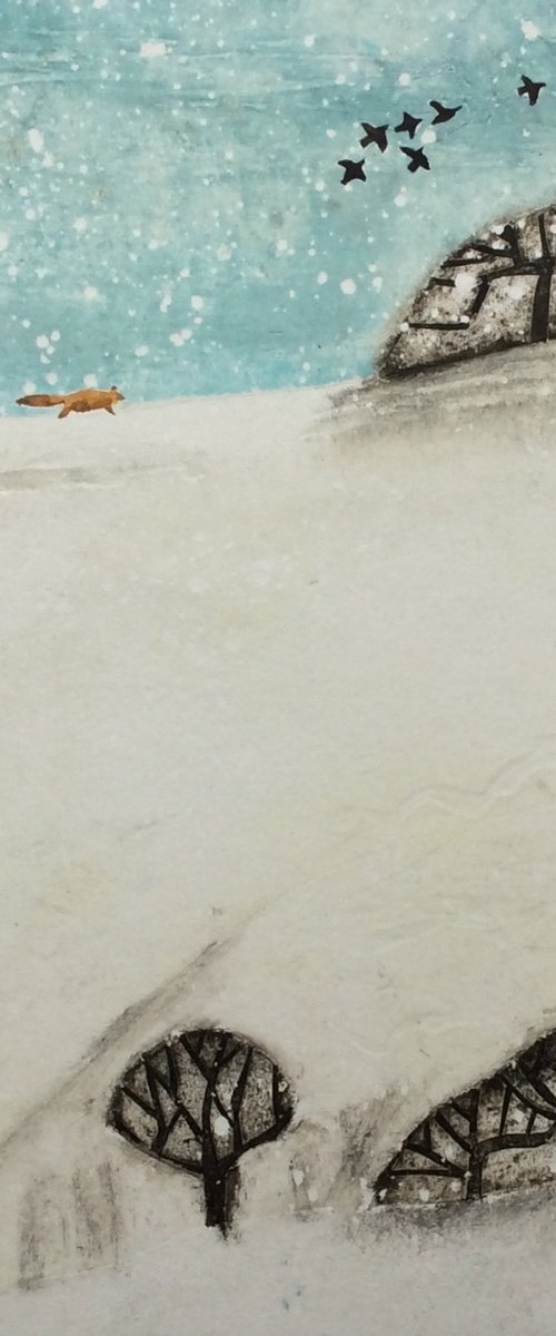 THE QUICK FOX IN WINTER by Jay Seabrook