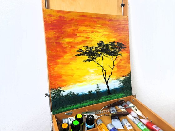 Sunny tree