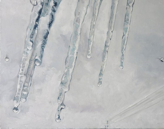 Beautiful Winter did not Stop Crying