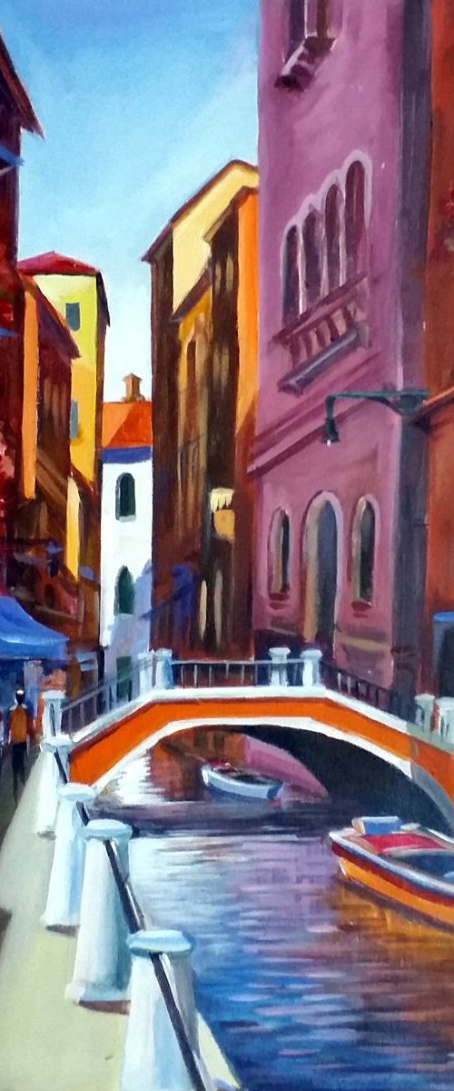 Morning Venice Canal by Samiran Sarkar
