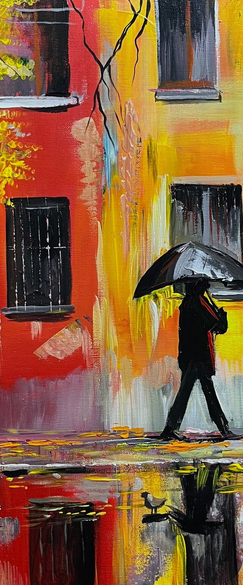 Rainy Autumn Day by Vahe Bagumyan