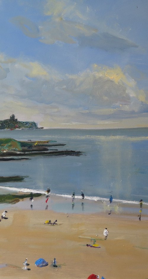 View of Cayton Bay by Malcolm Ludvigsen