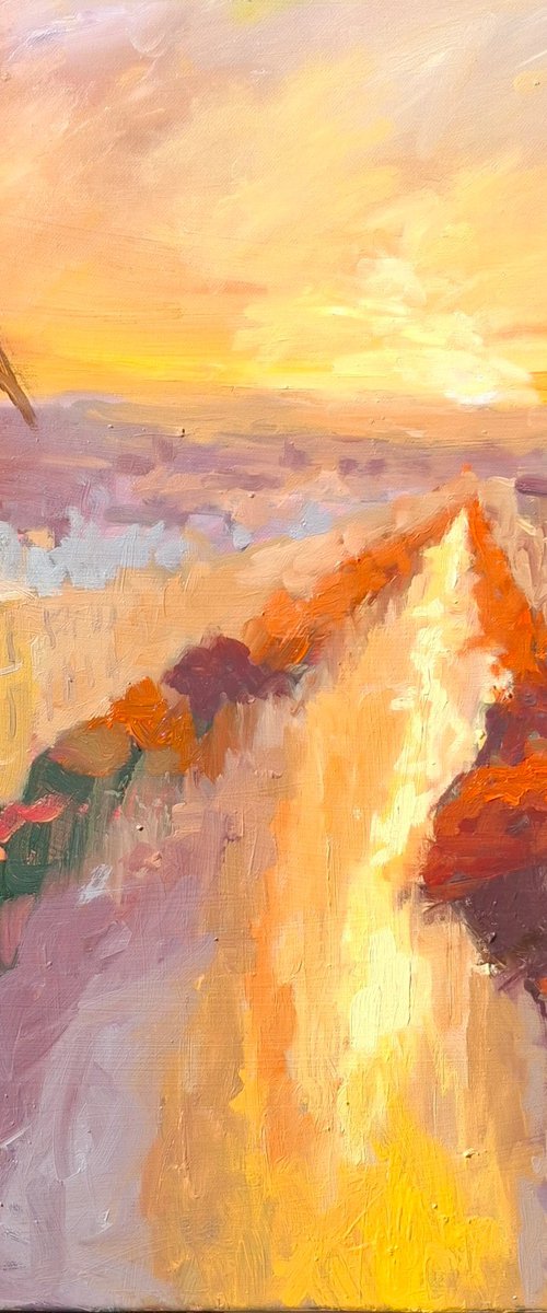 Paris crépuscule by Daniel Murgatroyd